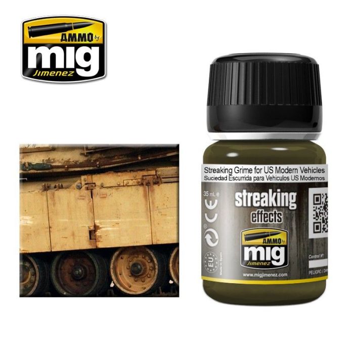 STREAKING GRIME US MODERN VEHICLES JAR 35 ML A.MIG-1207