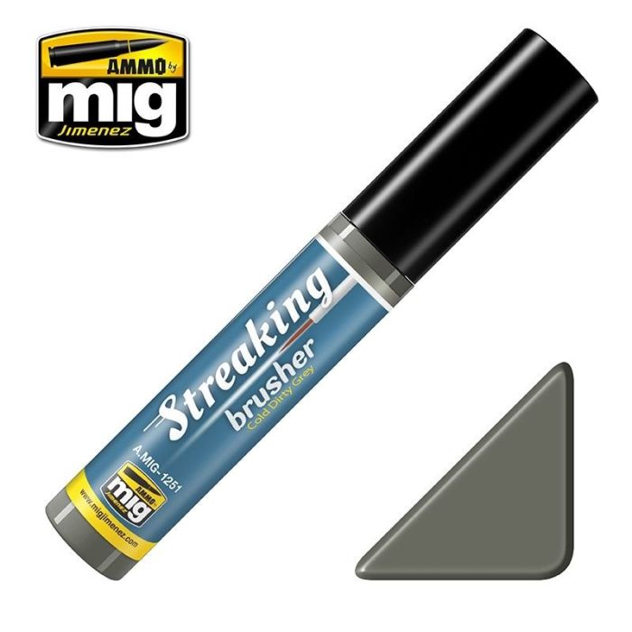 STREAKINGBRUSHER COLD DIRTY GREY JAR 10 ML A.MIG-1251