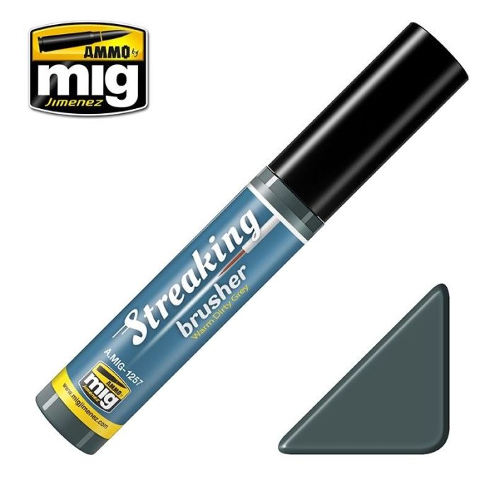 STREAKINGBRUSHER WARM DIRTY GREY JAR 10 ML A.MIG-1257