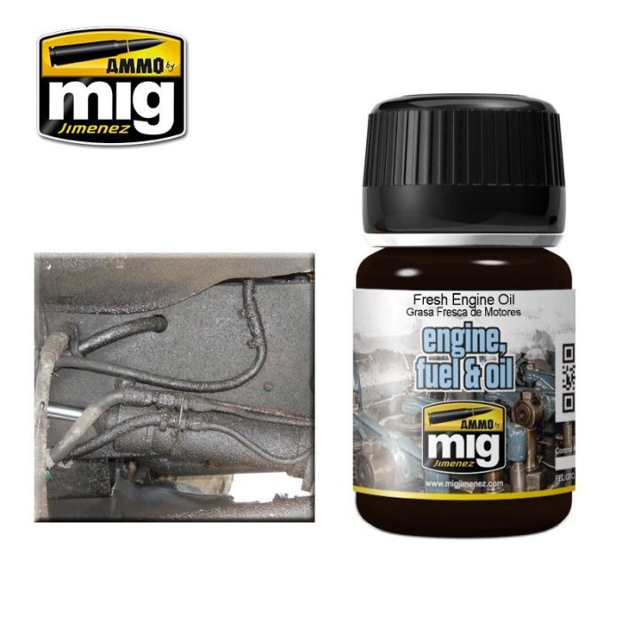 NATURE EFFECTS FRESH ENGINE OIL JAR 35 ML A.MIG-1408