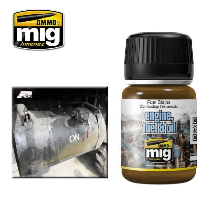 NATURE EFFECTS FUEL STAINS JAR 35 ML A.MIG-1409