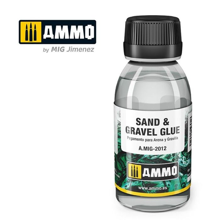 SAND en GRAVEL GLUE JAR 100 ML A.MIG-2012