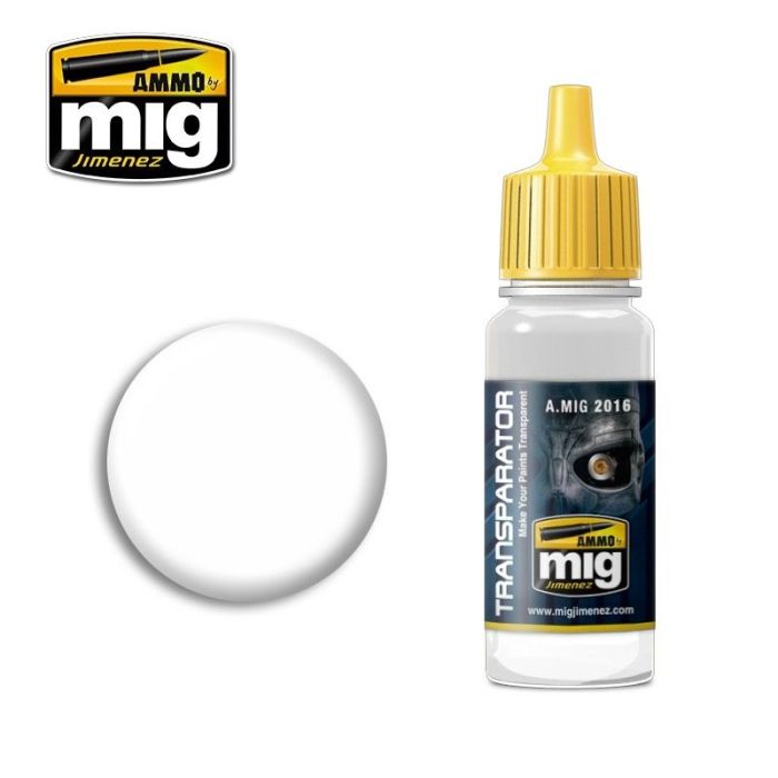 ACRYLIC TRANSPARATOR JAR 17 ML A.MIG-2016