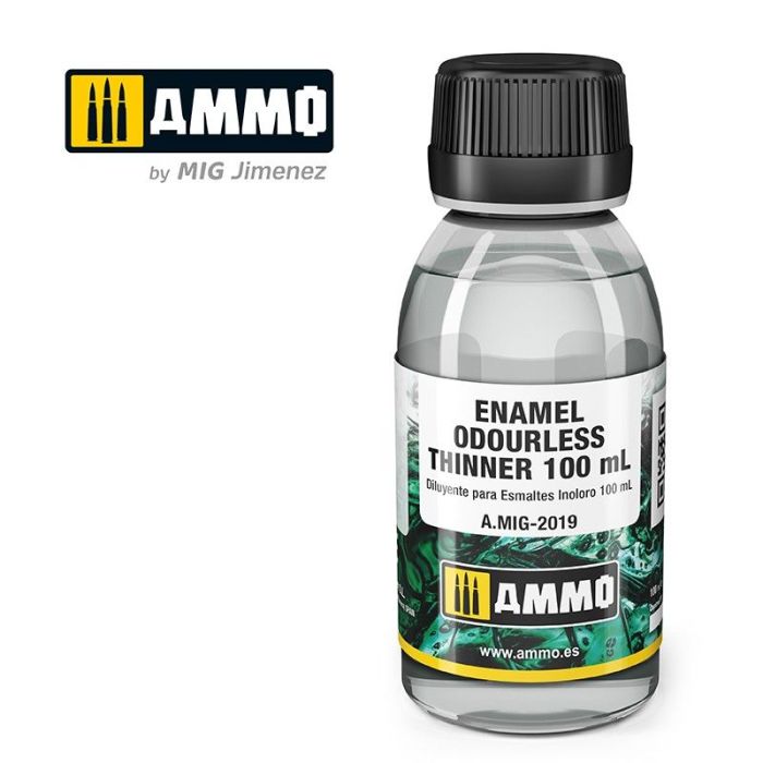 ENAMEL OUDERLESS THINNER JAR 100 ML A.MIG-2019