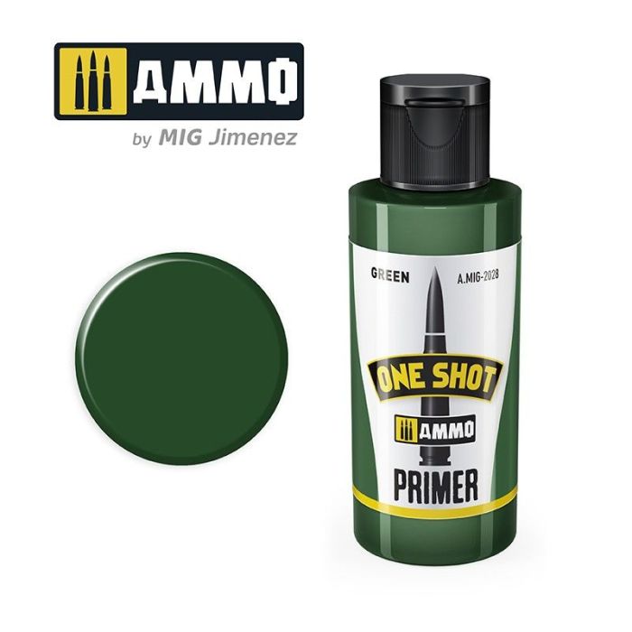 ONE SHOT PRIMER GREEN JAR 60 ML A.MIG-2028