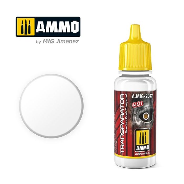 TRANSPARATOR MATT JAR 17 ML A.MIG-2042