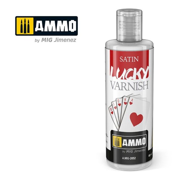 LUCKY VARNISH SATIN JAR 60 ML A.MIG-2052