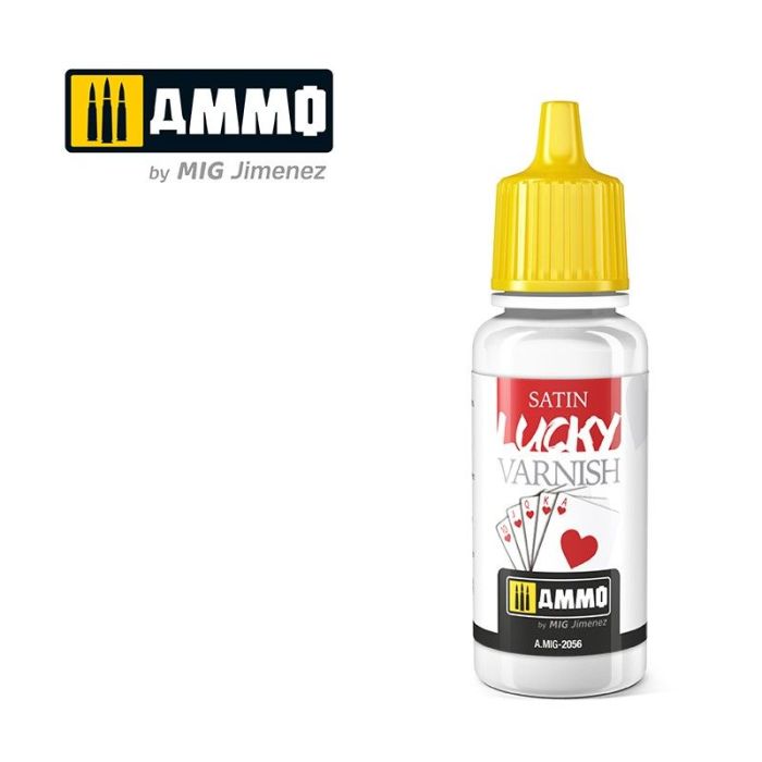 LUCKY VARNISH SATIN JAR 17 ML A.MIG-2056