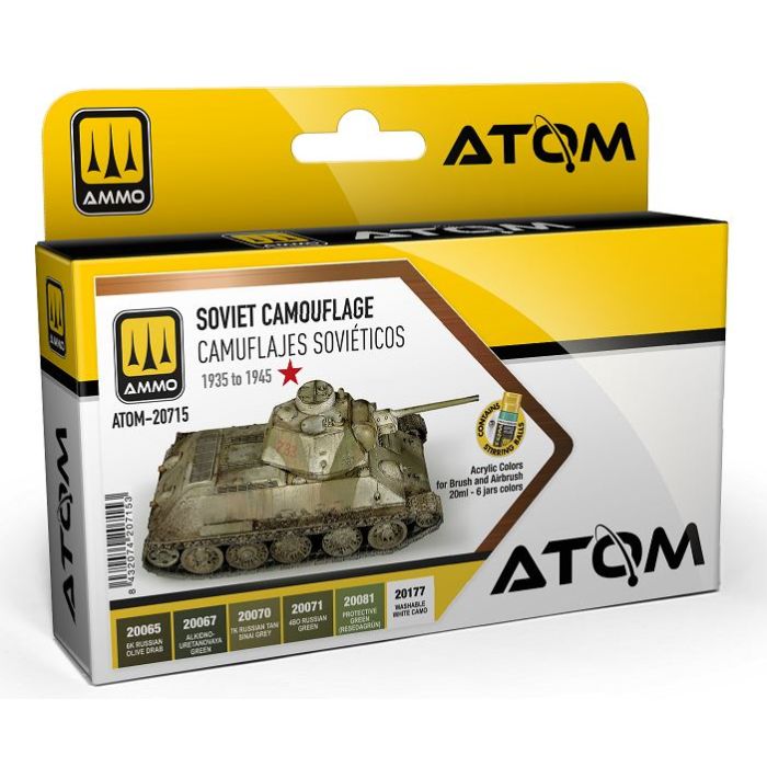 ATOM ACR. SOVIET CAMOUFLAGE 1935-45 SE ATOM-20715