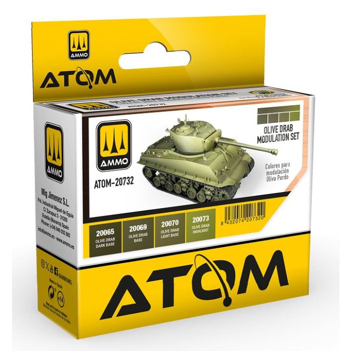 ATOM OLIVE DRAB MODULATION SET (12/24) * ATOM-20732