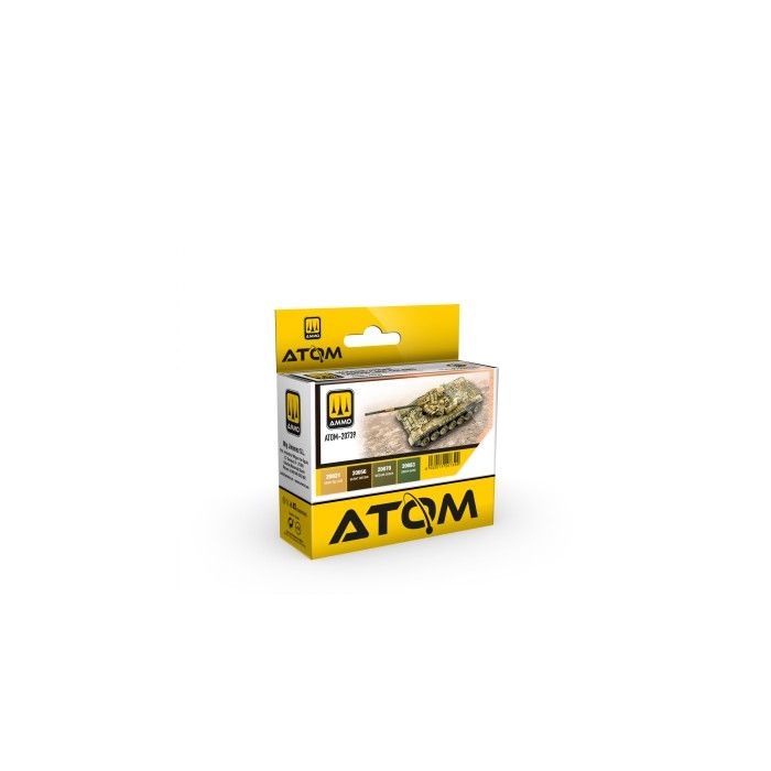 ATOM MODERN SYRIA CAMOUFLAGE COLORS SET   (03/25) * ATOM-20739