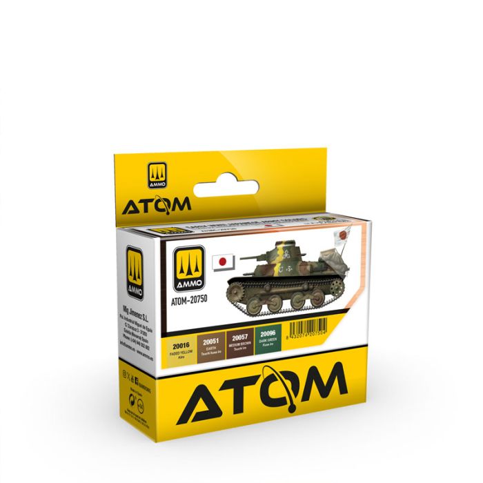 ATOM EARLY WWII JAPANESE ARMY COLORS SET (05/25) * ATOM-20750