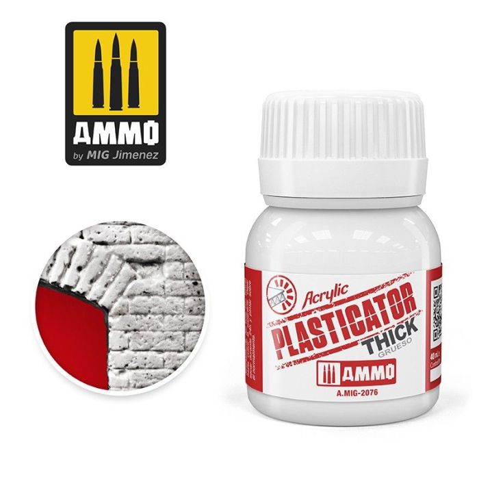 ACRYLIC PLASTICATOR THICK JAR 40 ML A.MIG-2076