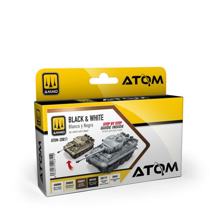 ATOM BLACK en WHITE TECHNIQUE SET (05/25) * ATOM-20811