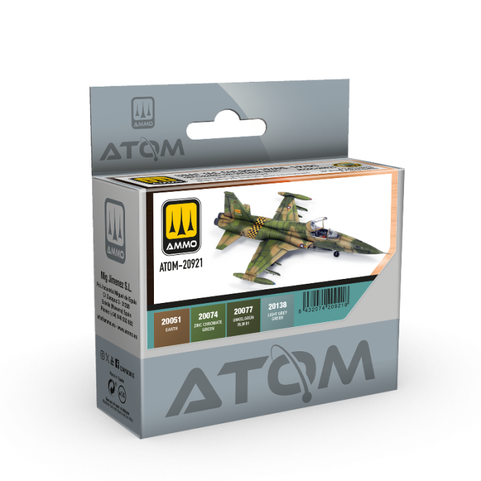 ATOM 60S-70S USAF TAC COLORS SET (06/25) * ATOM-20921