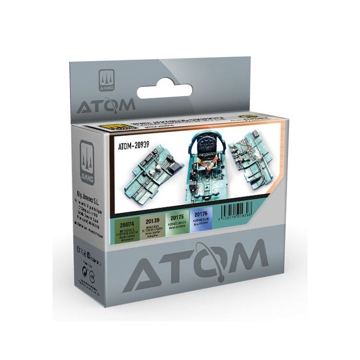 ATOM WWII JAPANESE COCKPITS SET ATOM-20939