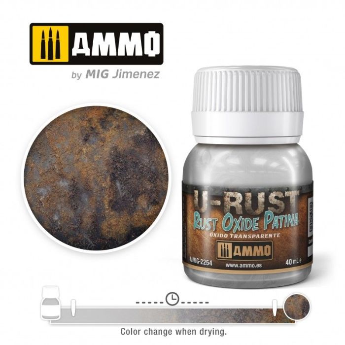 U-RUST RUST OXIDE PATINA JAR 40 ML A.MIG-2254