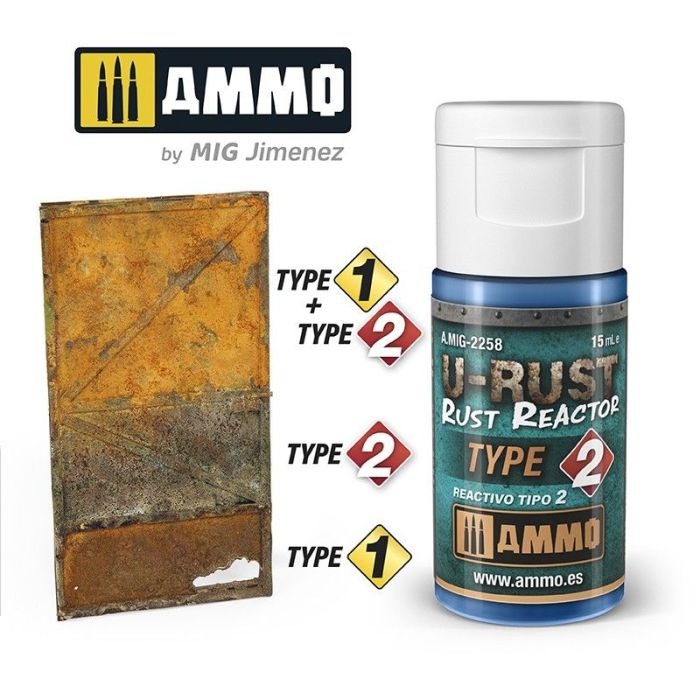 U-RUST RUST REACTOR TYPE 2 JAR 15 ML A.MIG-2258