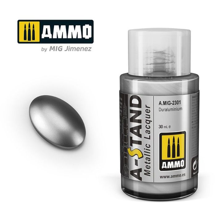 AMMO A-STAND DURALUMINIUM 30ML JAR A.MIG-2301