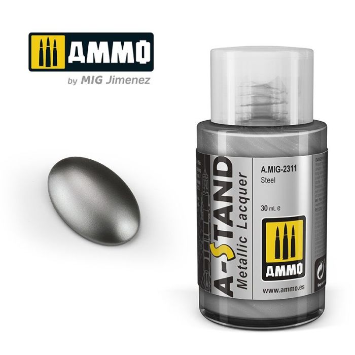 AMMO A-STAND STEEL 30ML JAR A.MIG-2311