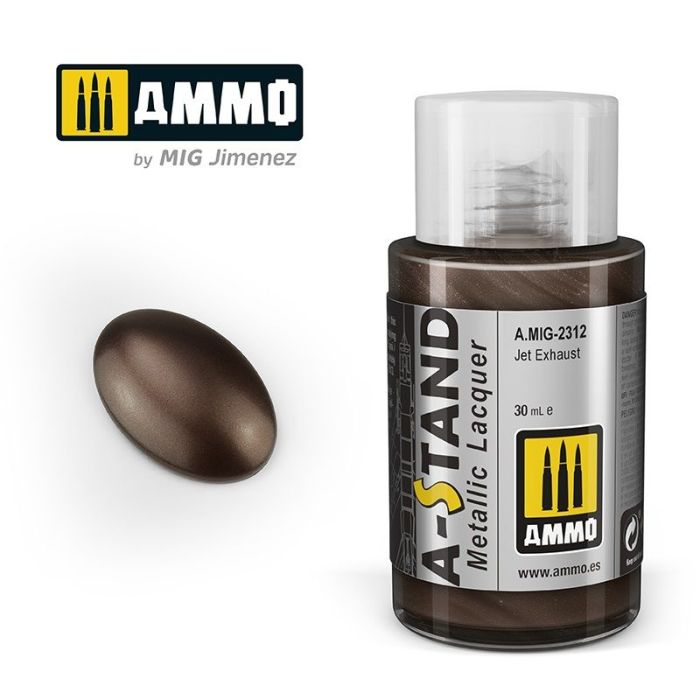 AMMO A-STAND JET EXHAUST 30ML JAR A.MIG-2312