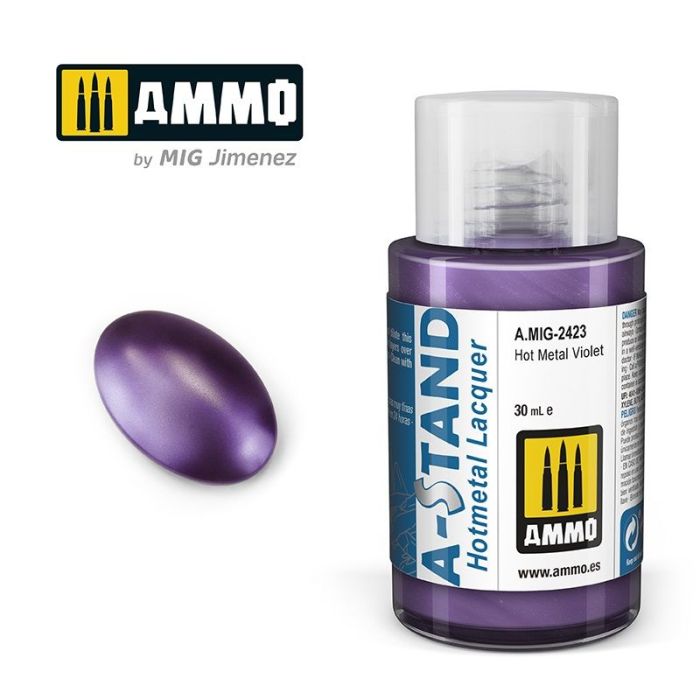 AMMO A-STAND HOT METAL VIOLET 30ML JAR A.MIG-2423