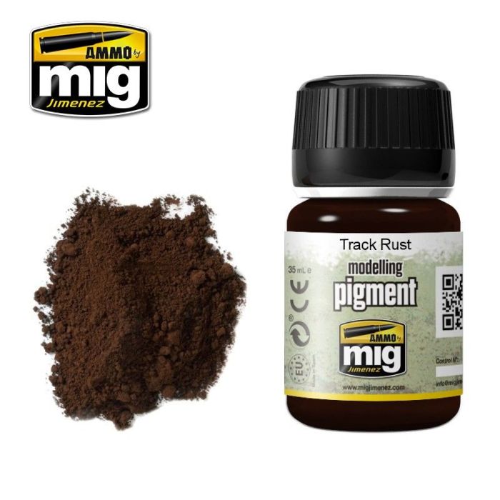 SUPERFINE PIGMENT TRACK RUST JAR 35 ML A.MIG-3008