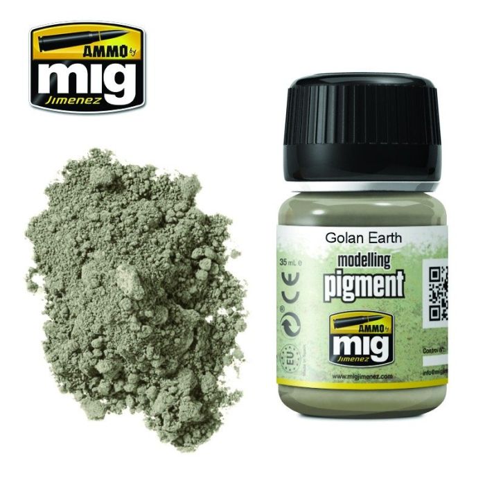 SUPERFINE PIGMENT GOLAN EARTH JAR 35 ML A.MIG-3026