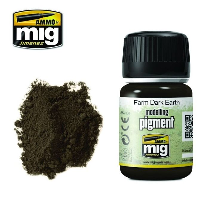 SUPERFINE PIGMENT FARM DARK EARTH JAR 35 ML A.MIG-3027