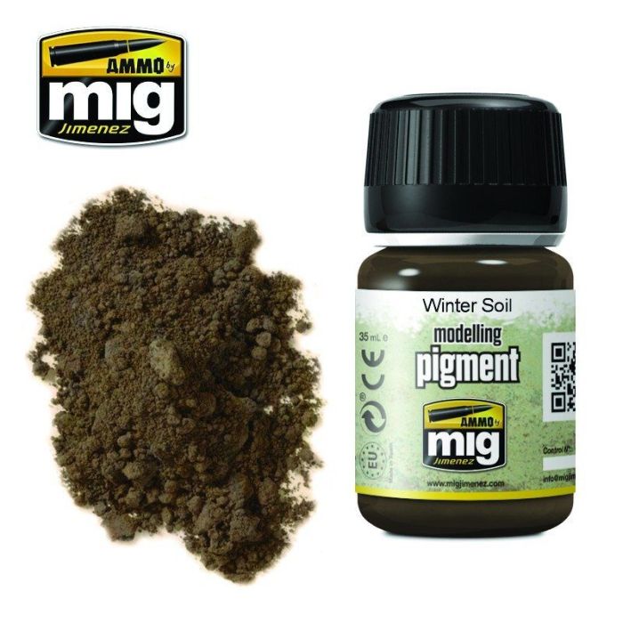 SUPERFINE PIGMENT WINTER SOIL JAR 35 ML A.MIG-3029