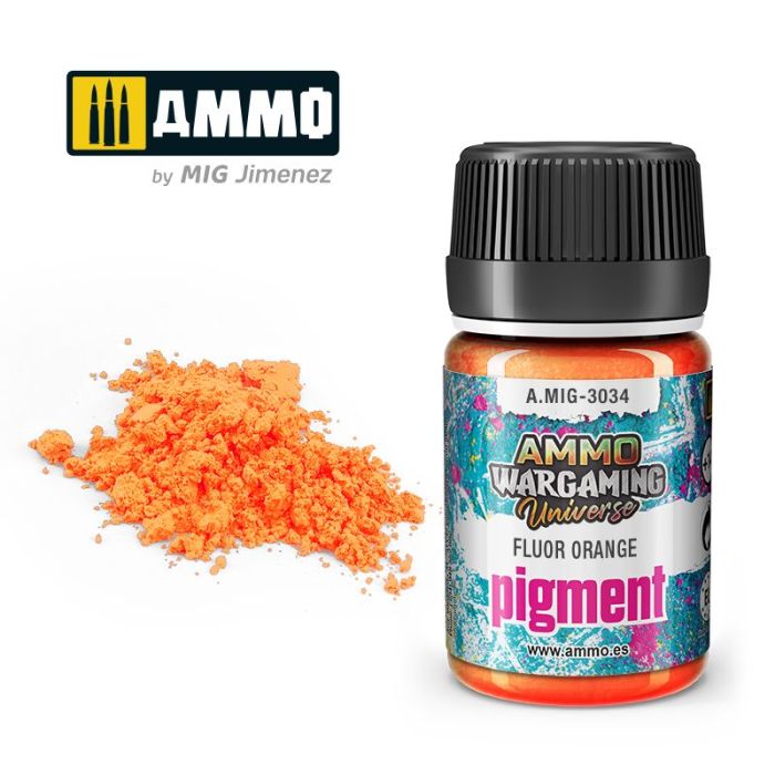 WARGAMING PIGMENT FLUOR ORANGE 35 ML A.MIG-3034