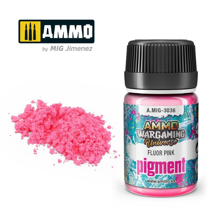 WARGAMING PIGMENT FLUOR PINK 35 ML A.MIG-3036