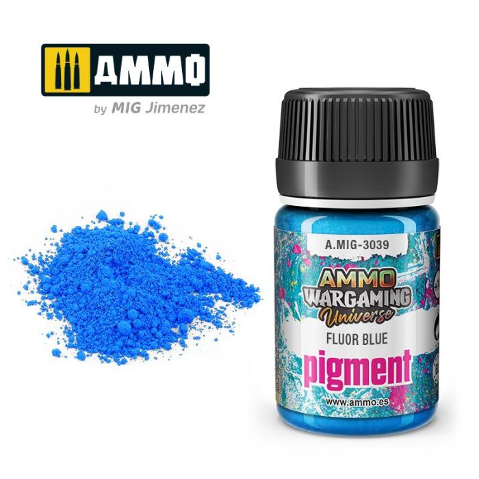 WARGAMING PIGMENT FLUOR BLUE 35 ML A.MIG-3039
