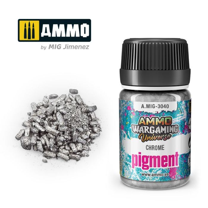 WARGAMING PIGMENT CHROME 35 ML A.MIG-3040