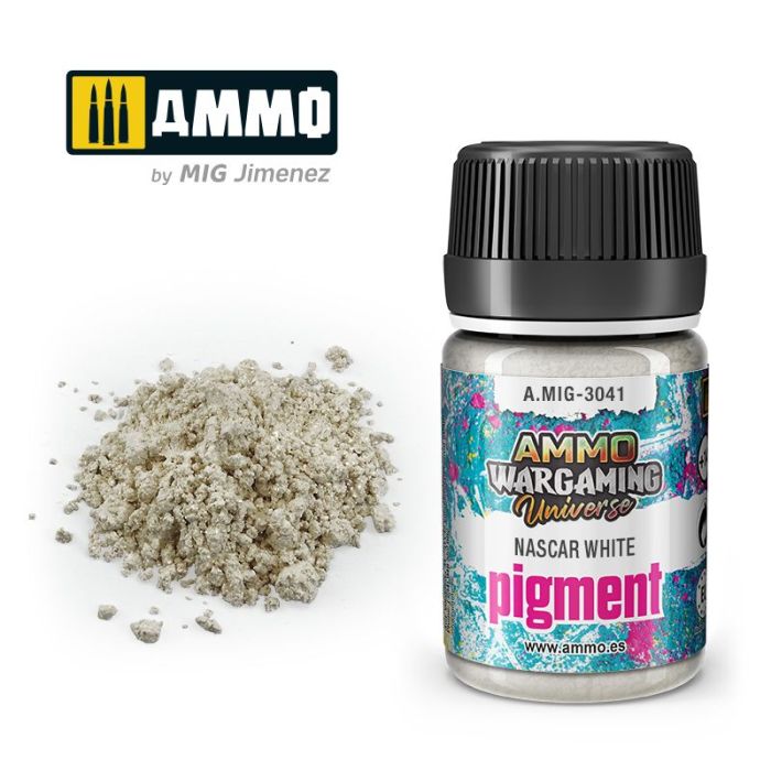 WARGAMING PIGMENT NASCAR WHITE 35 ML A.MIG-3041