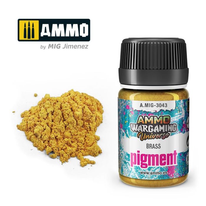 WARGAMING PIGMENT BRASS 35 ML A.MIG-3043
