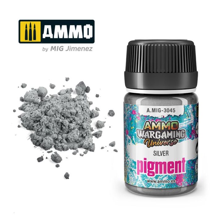 WARGAMING PIGMENT SILVER 35 ML A.MIG-3045
