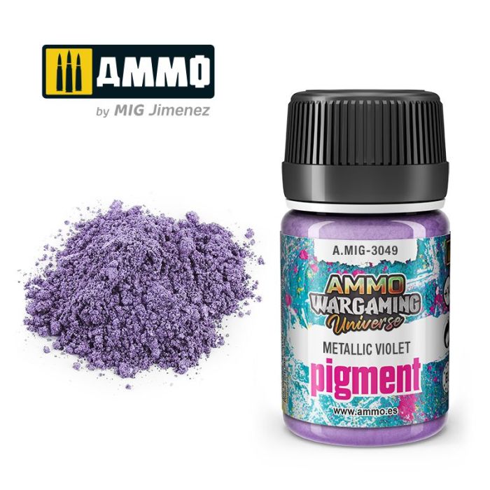WARGAMING PIGMENT METALLIC VIOLET 35 ML A.MIG-3049