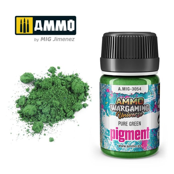 WARGAMING PIGMENT PURE GREEN 35 ML A.MIG-3054