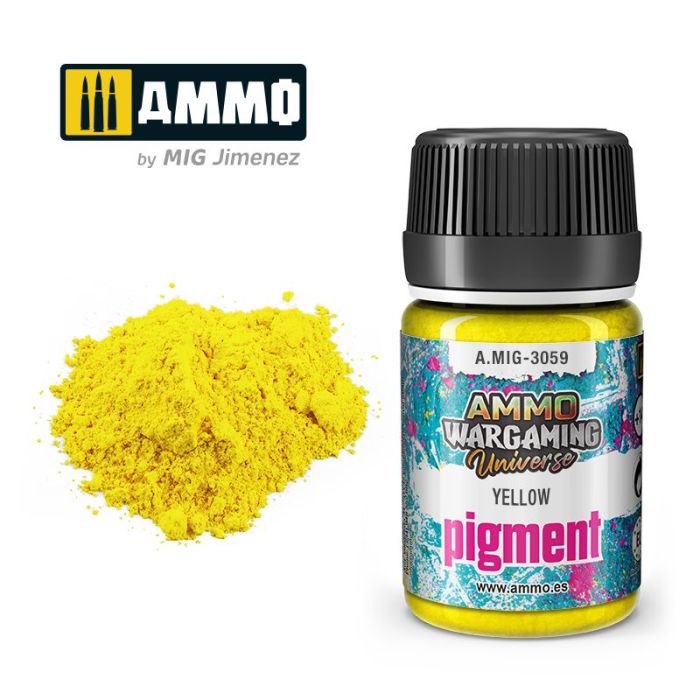 WARGAMING PIGMENT YELLOW 35 ML A.MIG-3059