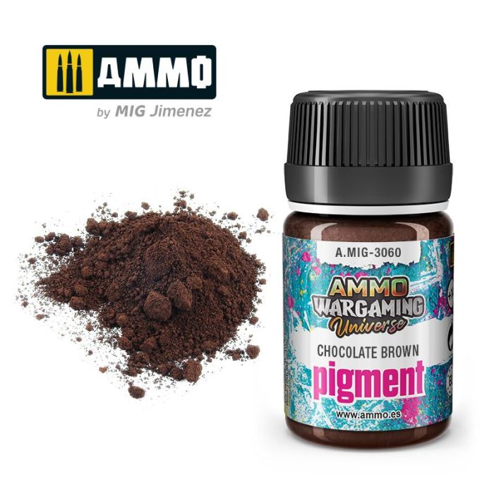 WARGAMING PIGMENT CHOCOLATE BROWN 35 ML A.MIG-3060