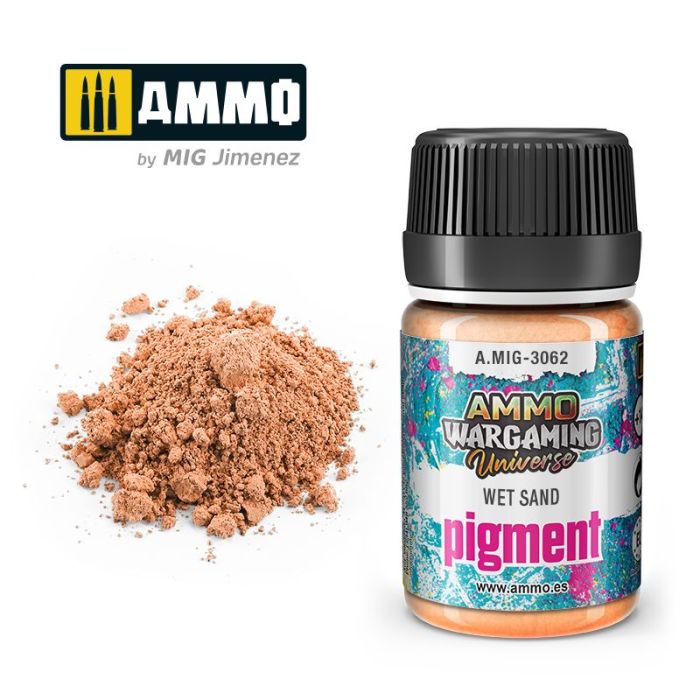 WARGAMING PIGMENT WET SAND 35 ML A.MIG-3062