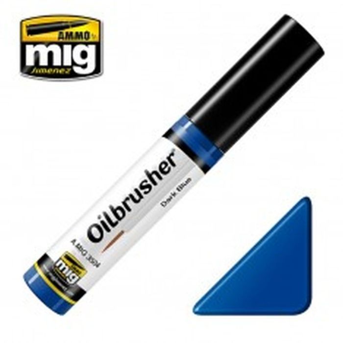OILBRUSHER DARK BLUE JAR 10 ML A.MIG-3504