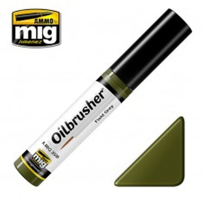 OILBRUSHER FIELD GREEN JAR 10 ML A.MIG-3506