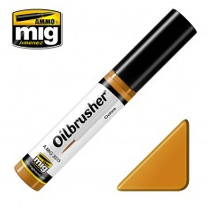 OILBRUSHER OCHRE JAR 10 ML A.MIG-3515