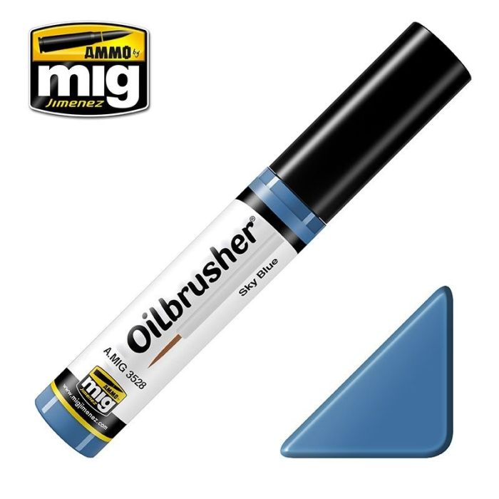OILBRUSHER SKY BLUE JAR 10 ML A.MIG-3528