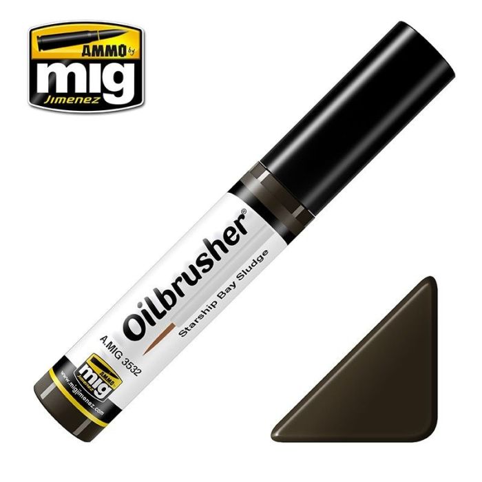 OILBRUSHER STARSHIP BAY SLUDGE JAR 10 ML A.MIG-3532