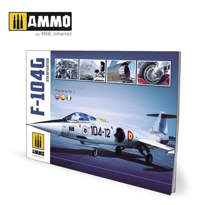 BOOK F-104G STARFIGHTER - VISUAL MODELERS GUIDE ENG. A.MIG-6004
