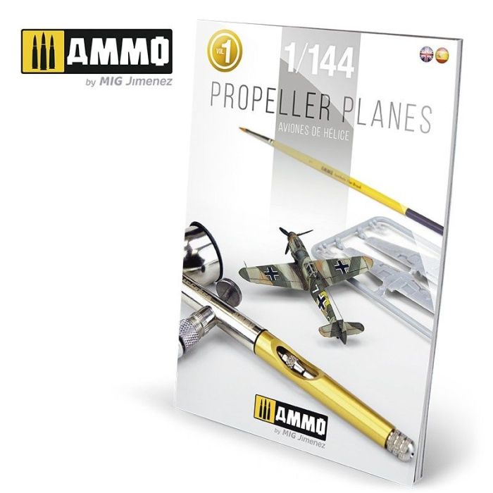 BOOK PROPELLER PLANES 1/144 VOL. 01 ENG. A.MIG-6144