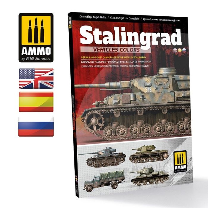 BOOK STALLINGRAD VEHICLES COLORS ENG. A.MIG-6146
